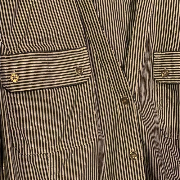 Express collared button down top - Picture 2 of 2